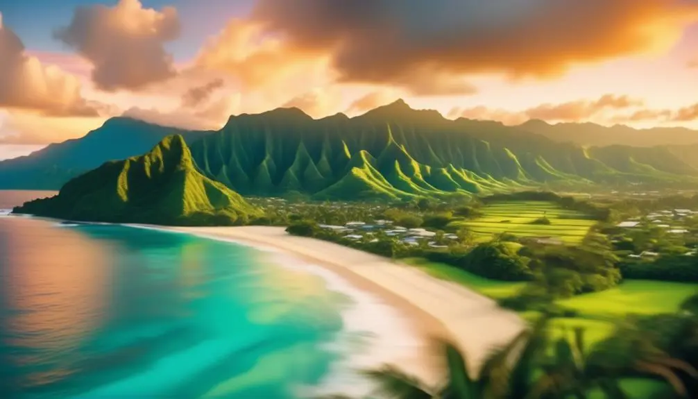 beautiful beach in hawaii