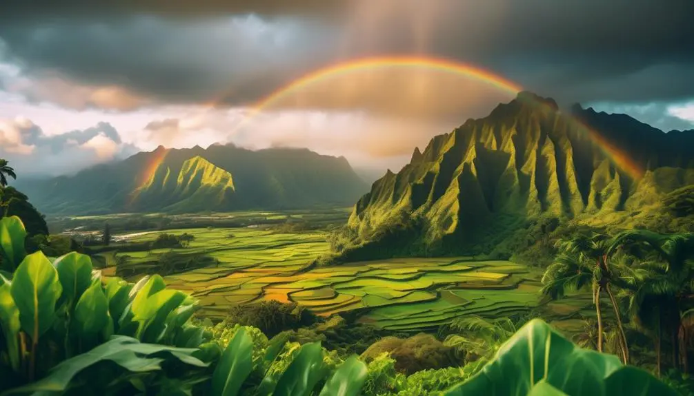 breathtaking view of hanalei