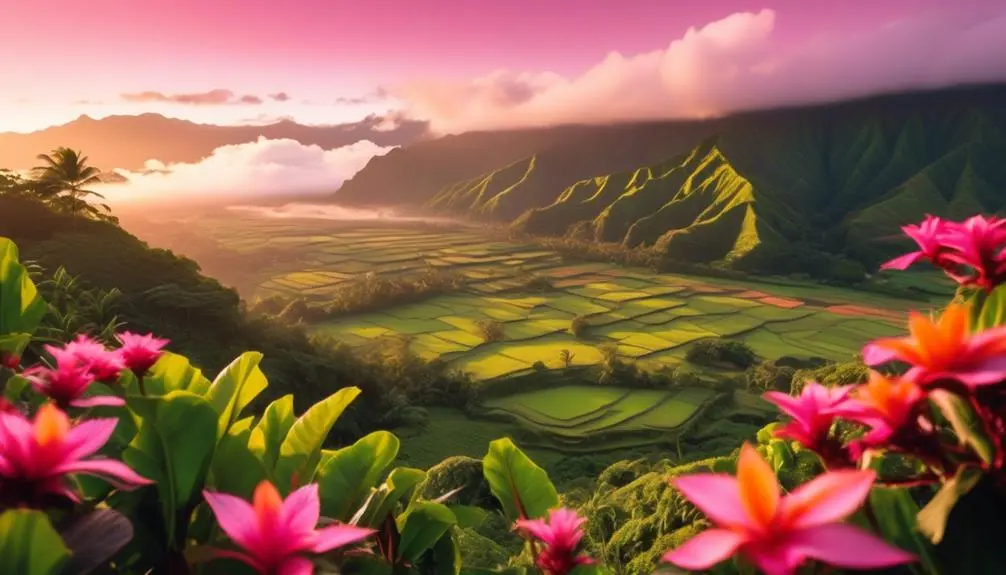 breathtaking view of hanalei