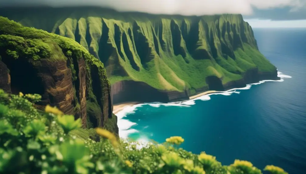 hidden hawaiian mountain view