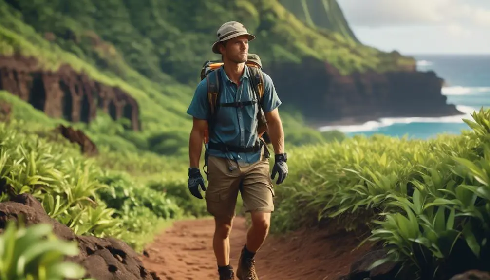 hiking safety near kauai beaches