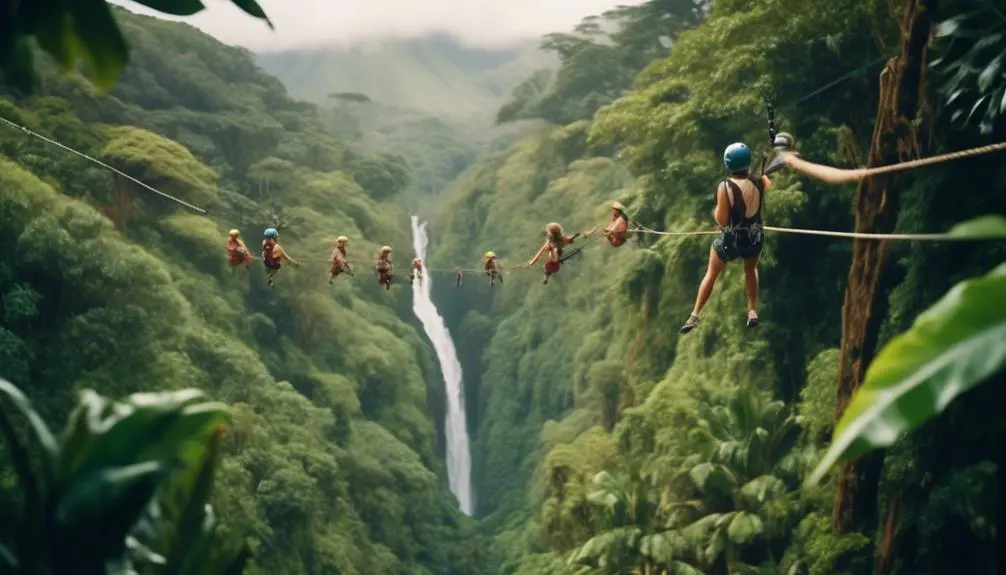 adventurous zipline tours kauai