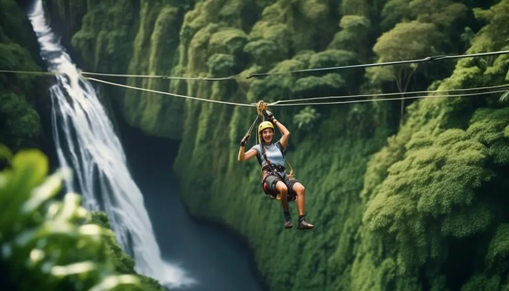 breathtaking waterfall adventure