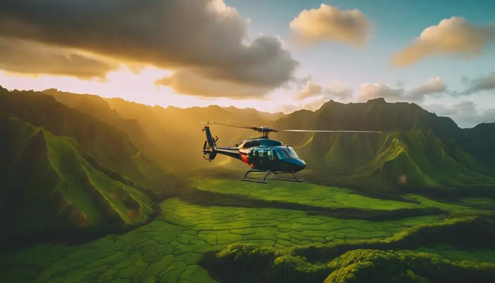 capturing stunning aerial sunsets