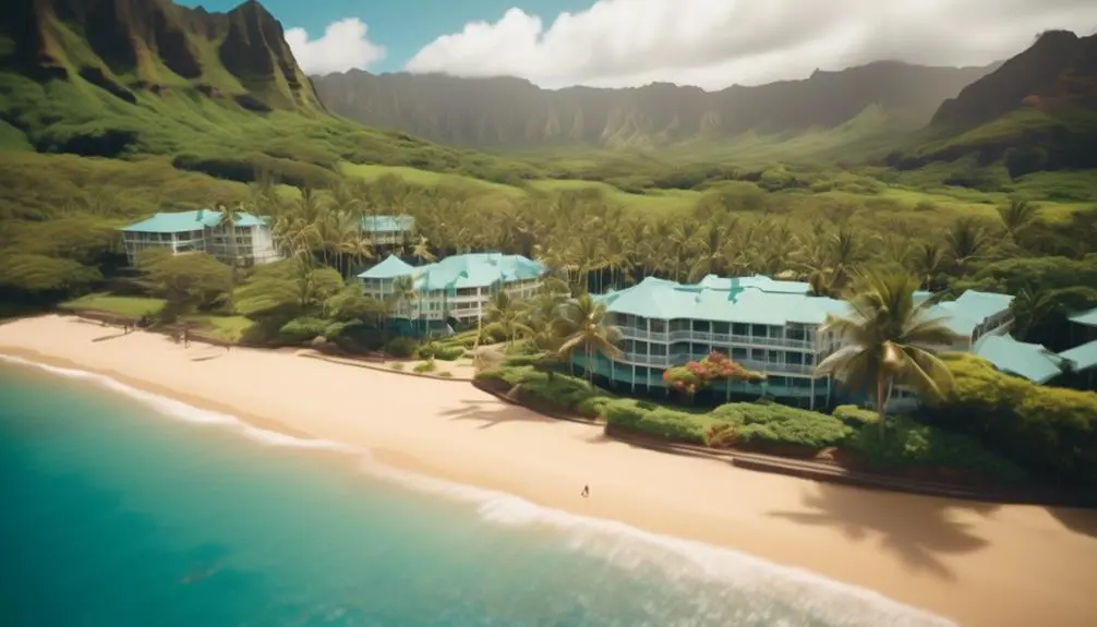 coastal resort with ocean views