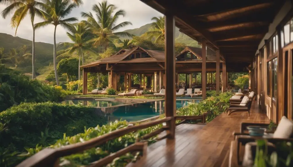 eco friendly resort in paradise