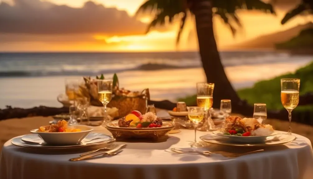 fine dining with unique experiences