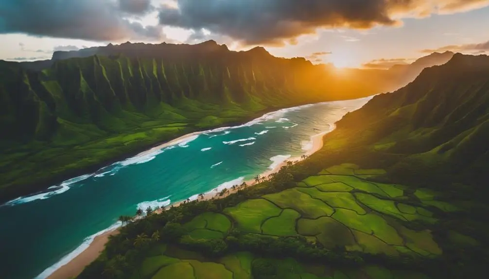 kauai helicopter sunset tour