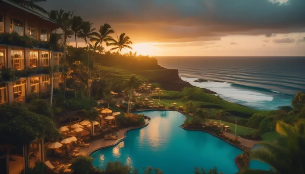 luxurious resort for families