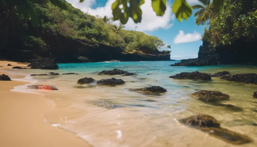 peaceful haven by sea