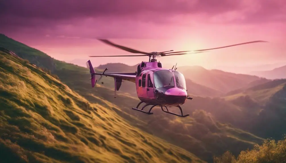 peaceful plane ride views