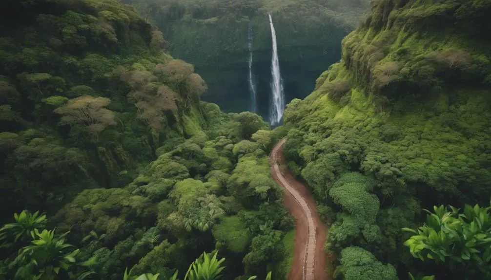 remote hike in kauai