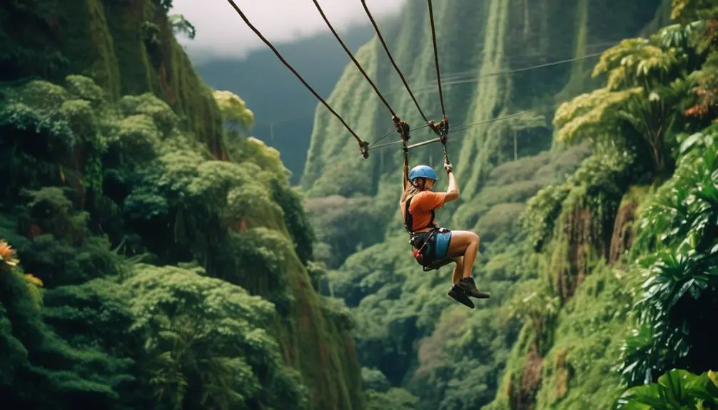 thrilling ziplining adventures await