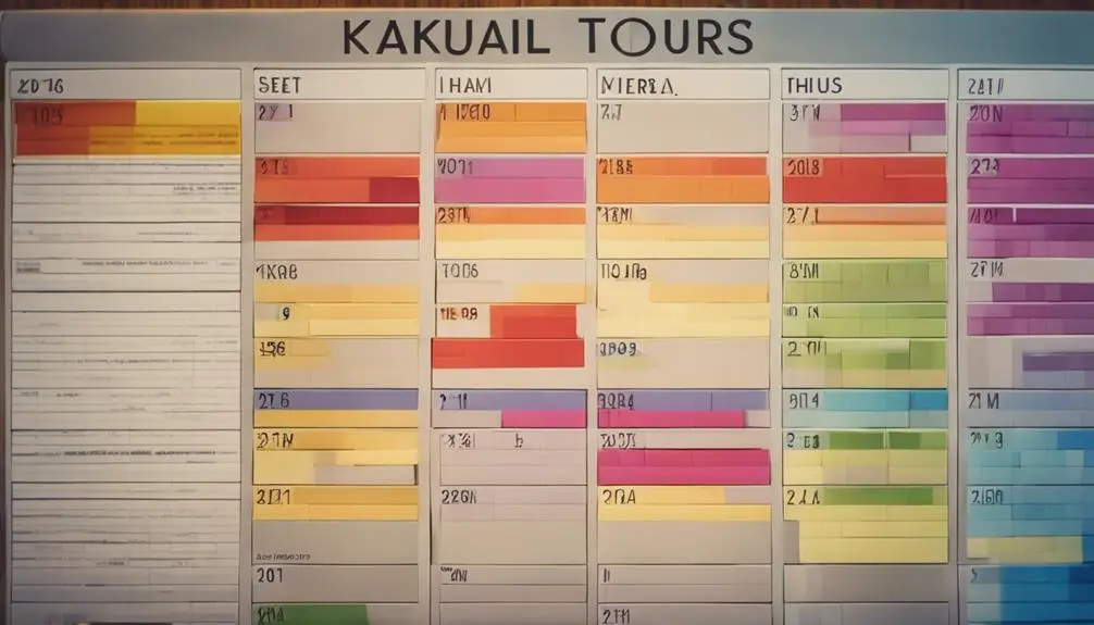 tour scheduling influencing factors