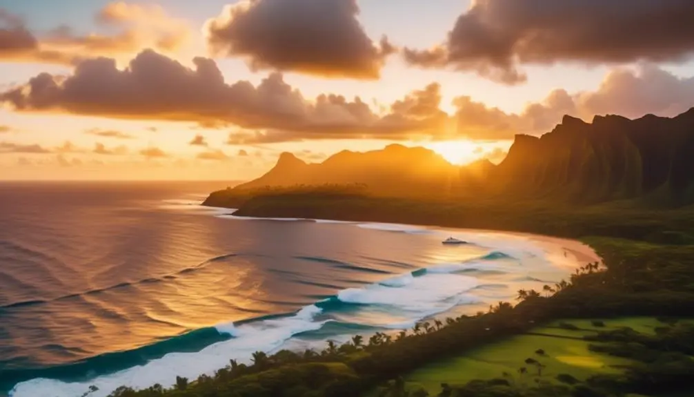 vivid memories of golden skies