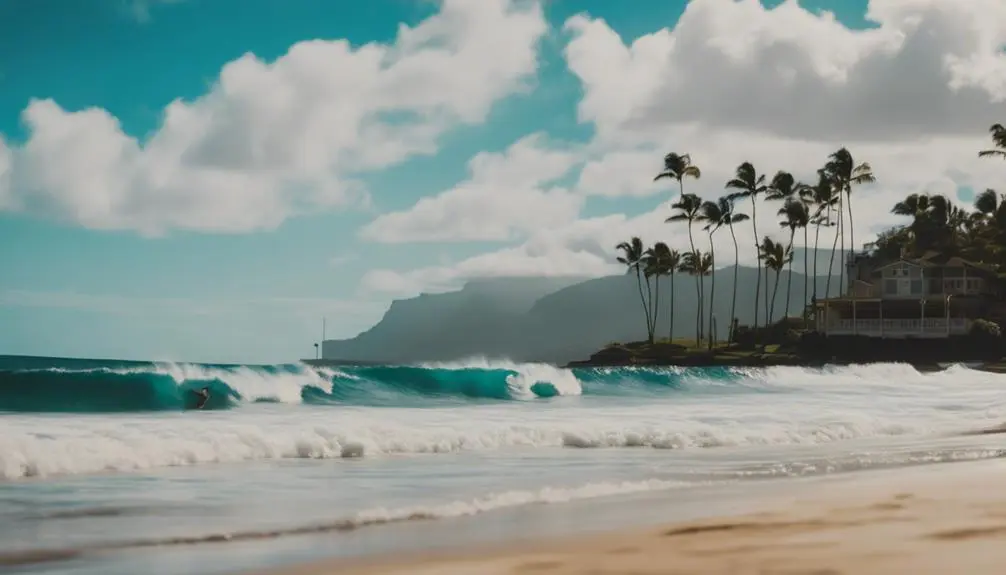 beautiful beach in hawaii