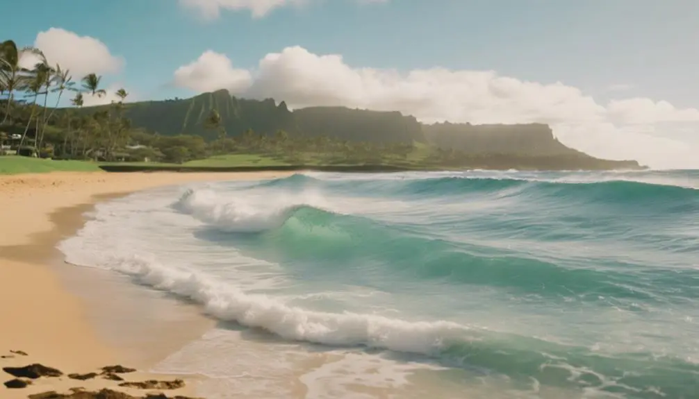 beautiful beach in hawaii