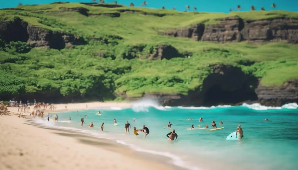 beautiful beach in hawaii