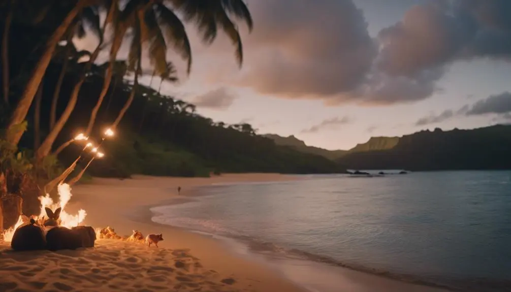 hawaiian luau in kauai