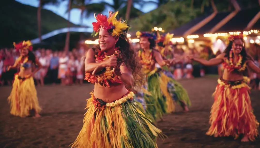 hawaiian themed entertainment event