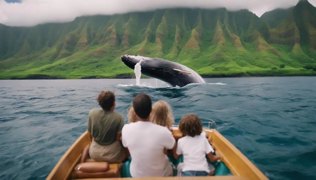 humpback whale tours kauai