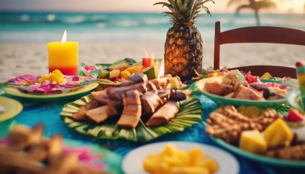 tropical feast on budget