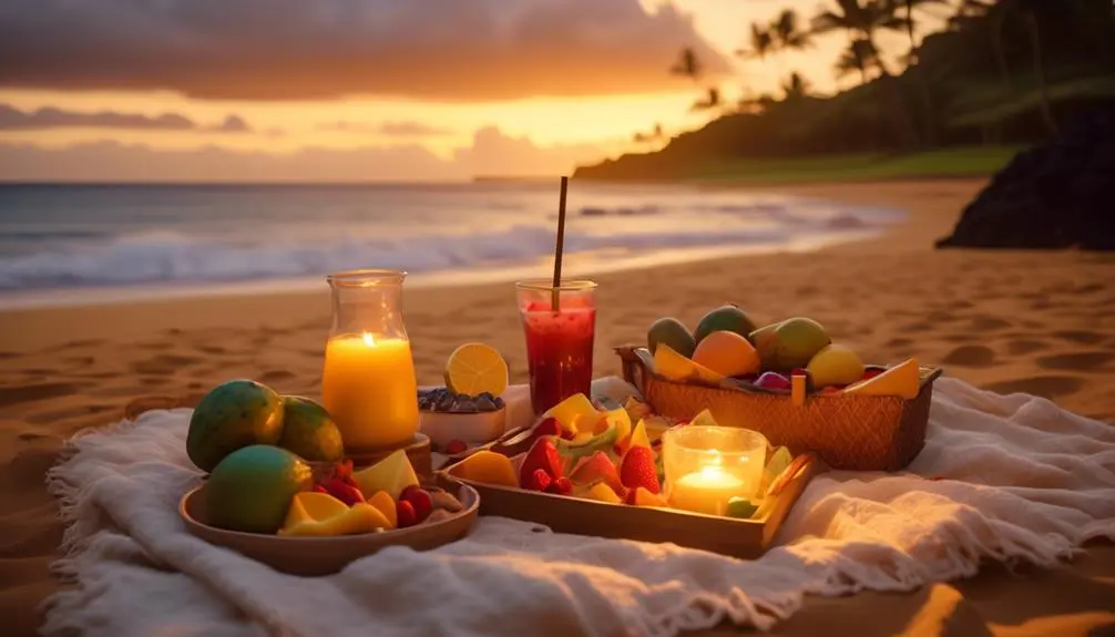 a captivating sunset adventure