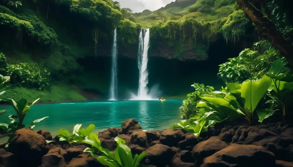 adventurous kayak tours unveiling hidden waterfalls and caves