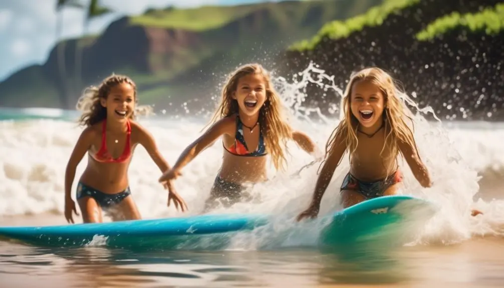 beach activities with boards