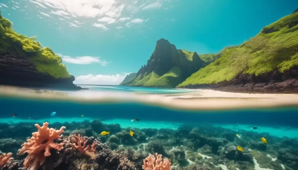 beautiful beach in kauai