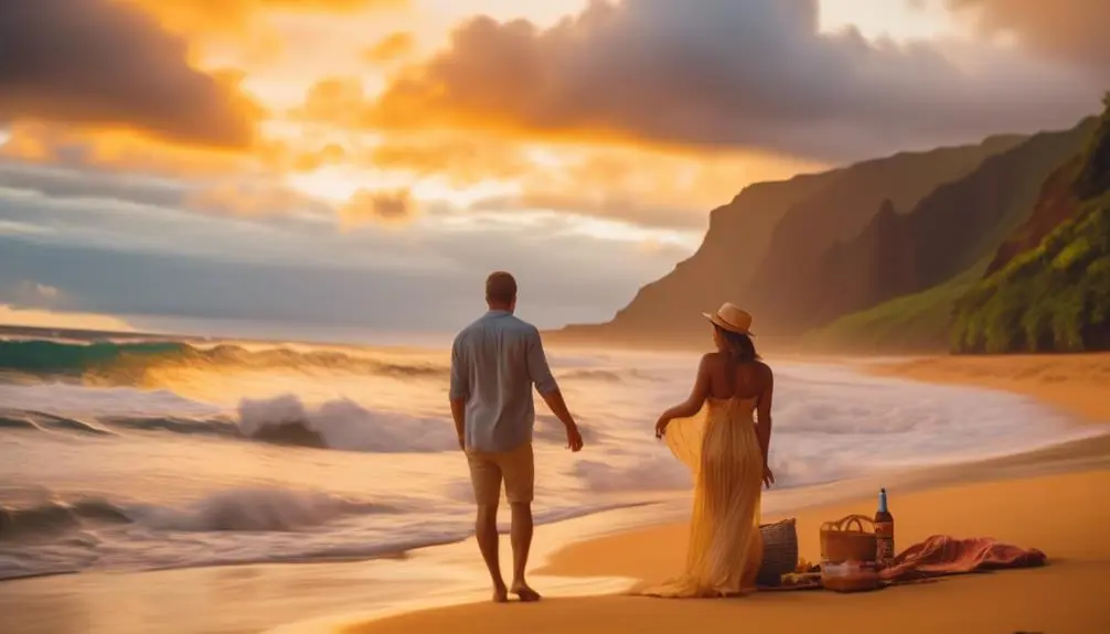 beautiful remote beach in hawaii