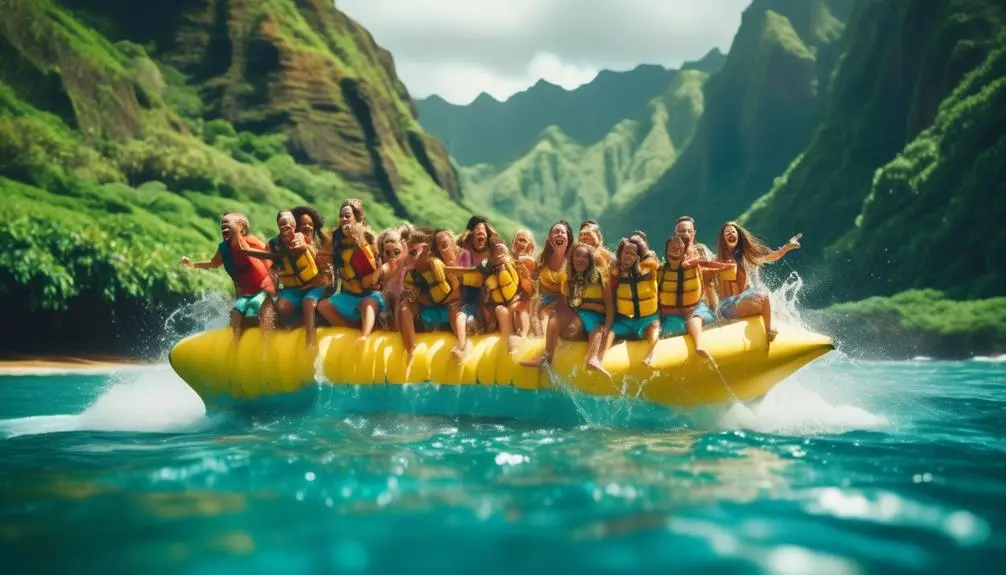 exciting banana boat adventures