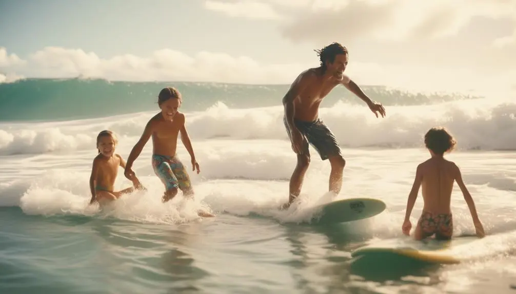 family friendly surfing instruction