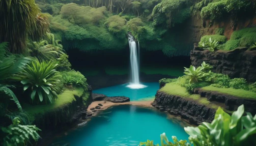 hawaiian natural tidal pool