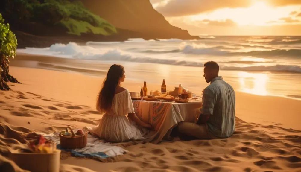 hidden coastal picnic spot