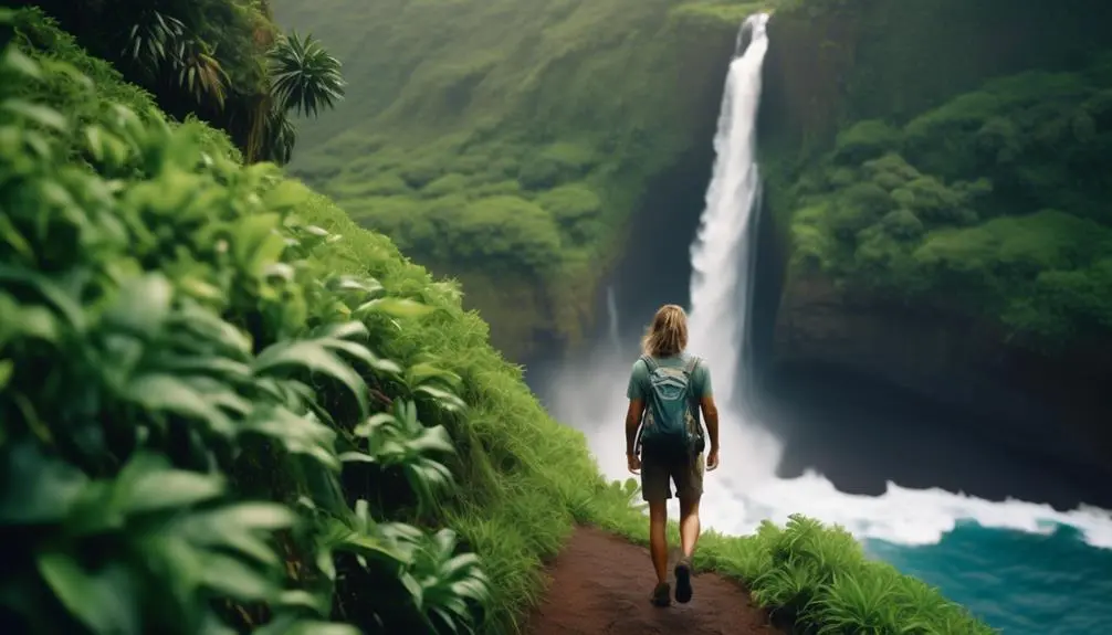 hiking the awaawapui trail