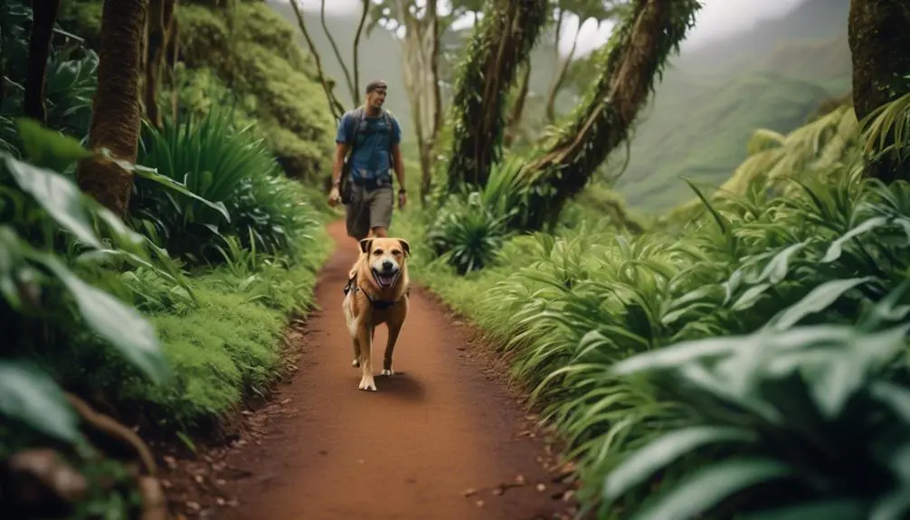 hiking the okolehao trail