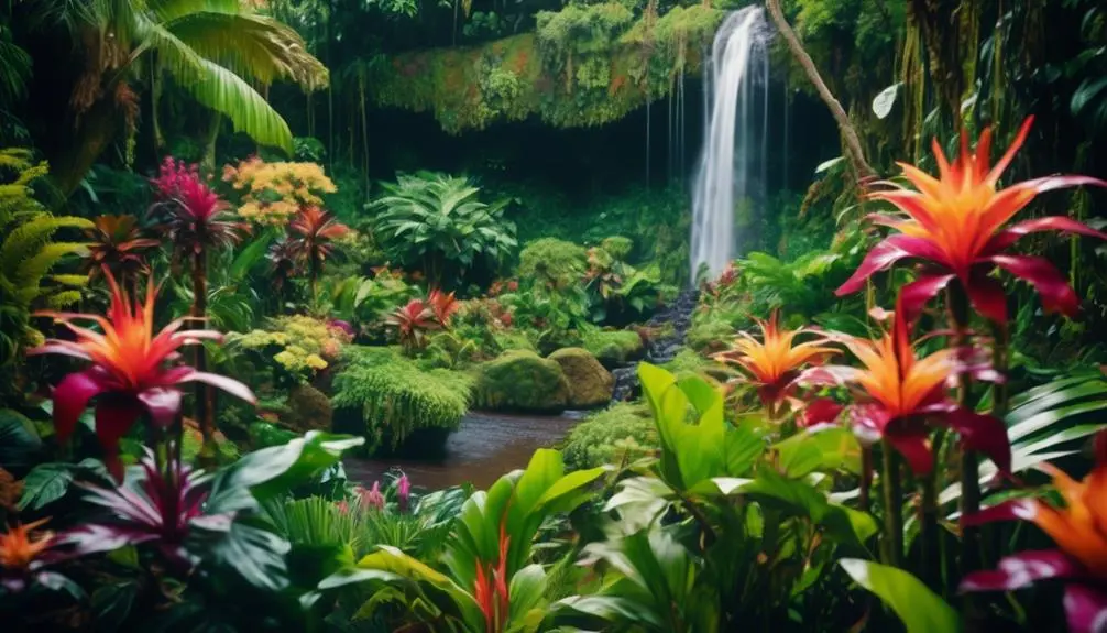 lush gardens in limahuli