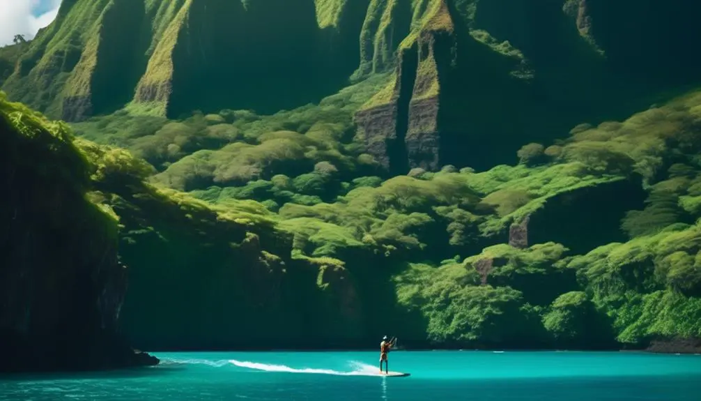 paddleboarding in kauai s bays