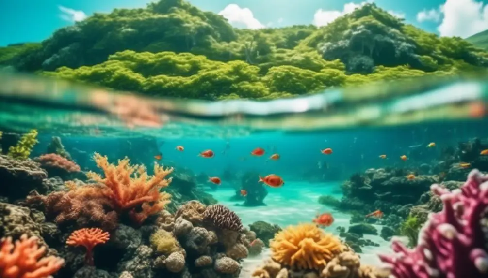 scenic beach park in lydgate