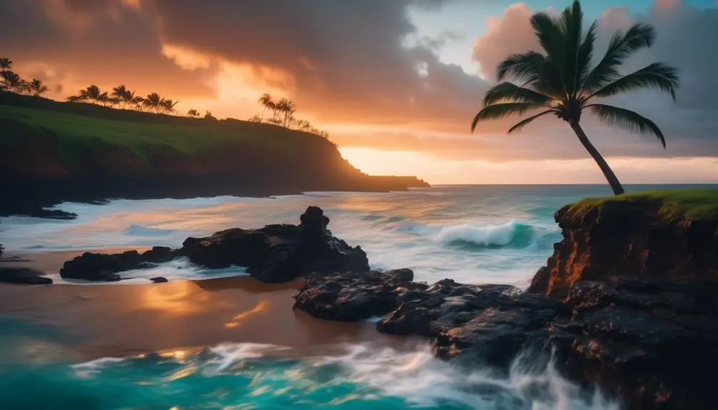 scenic coastal drive in poipu