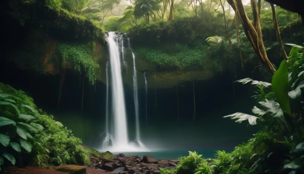 scenic hike to waterfalls