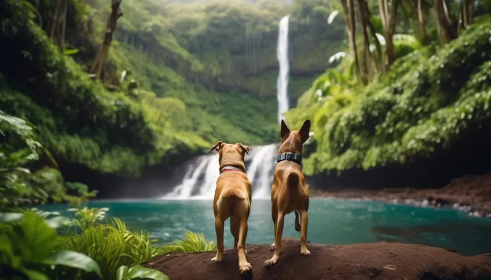 scenic hike to waterfalls