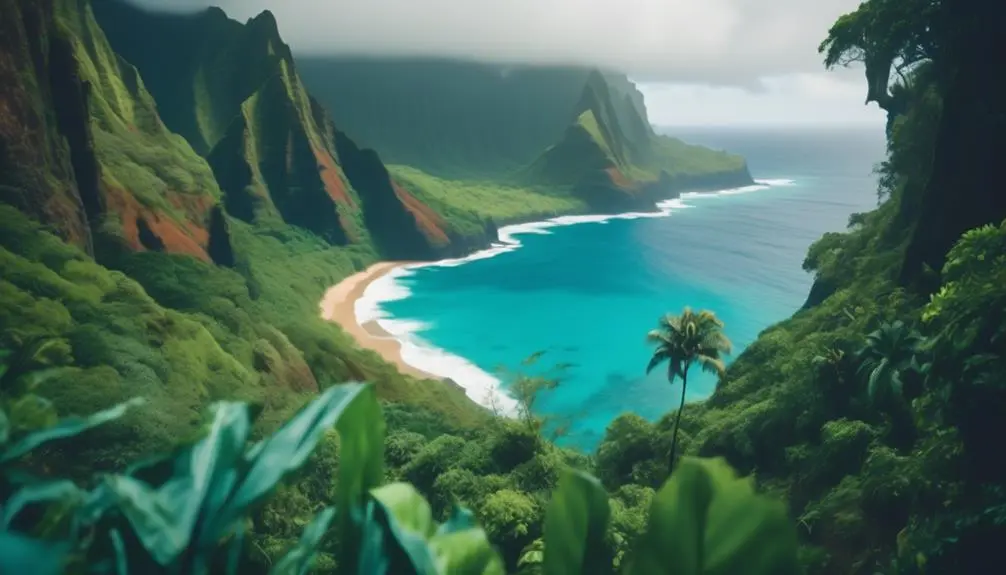 stunning na pali coast views