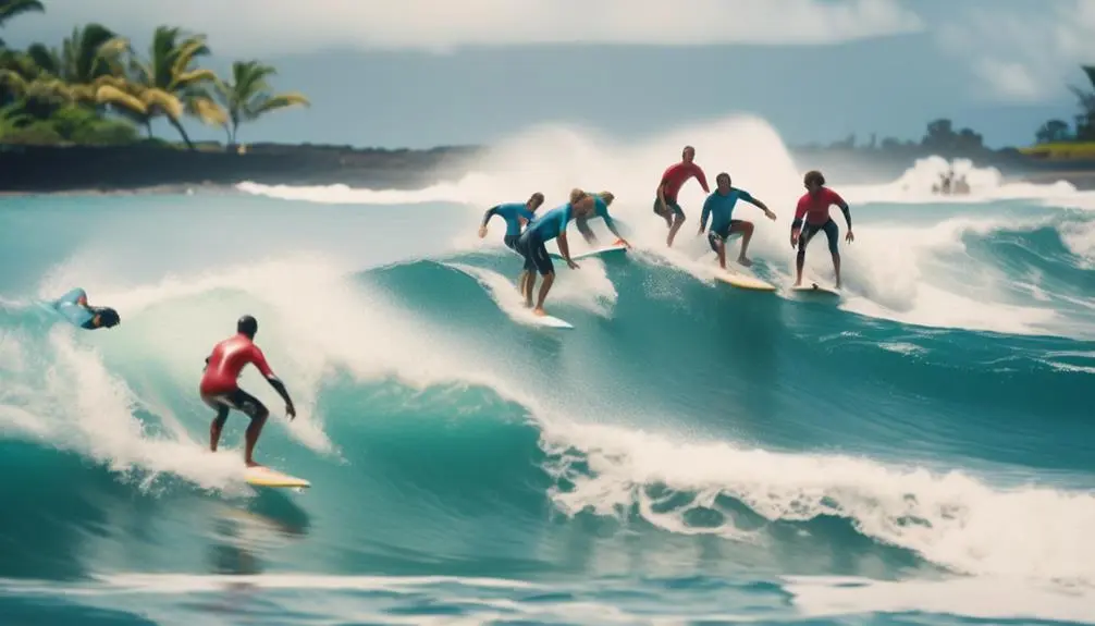 surf lessons at poipu