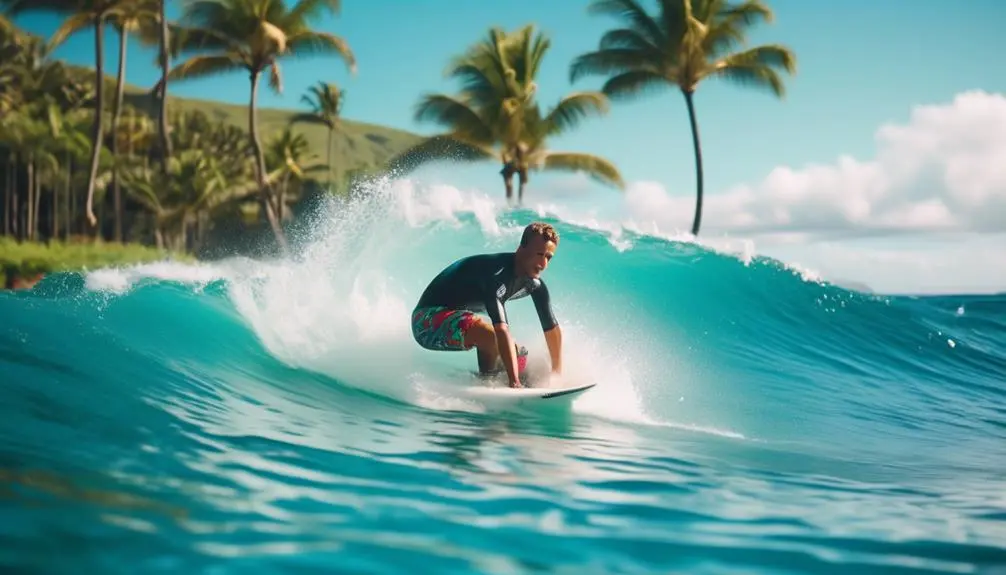 surfing lessons at poipu beach
