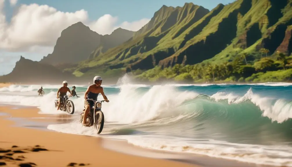 surfing on kauai s beaches