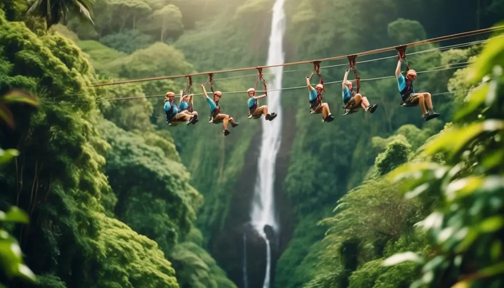 thrilling zipline adventure in hawaii s skyline