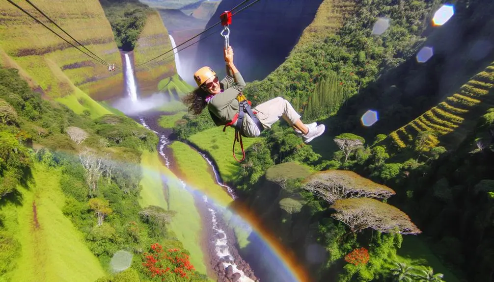 thrilling ziplining adventures in kauai