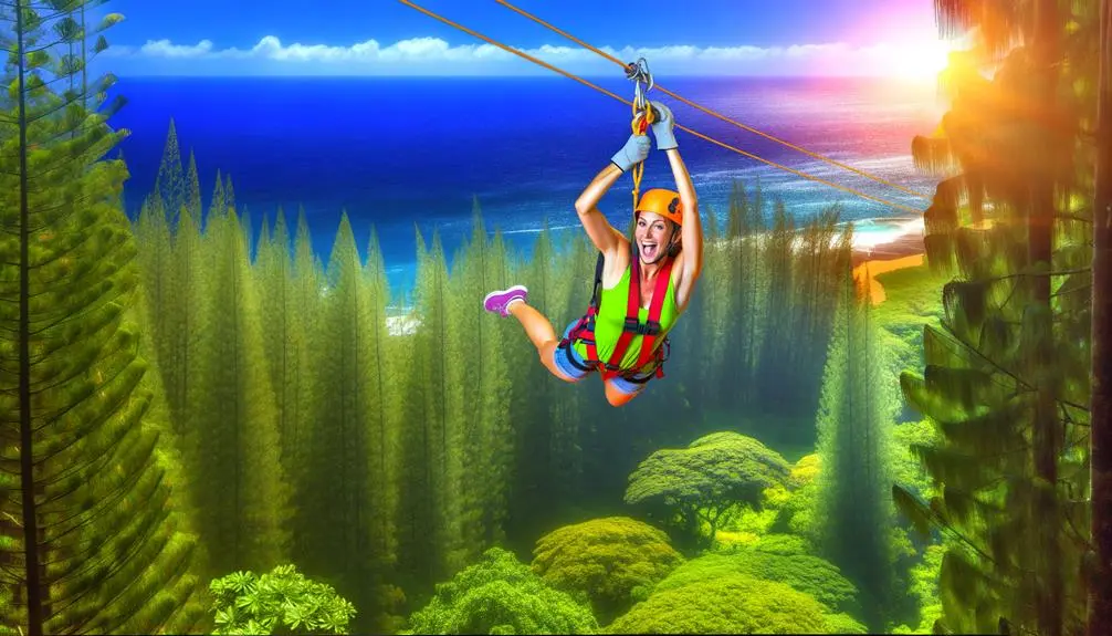 thrilling ziplining adventures in kauai